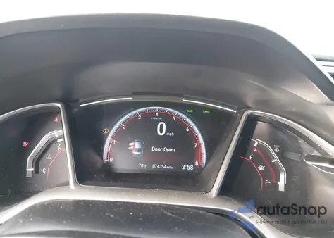 2020 Honda Civic Sport z USA, uszkodzony, nr VIN 19XFC2E83LE000856